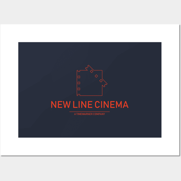 New Line Cinema Wall Art by BadBox